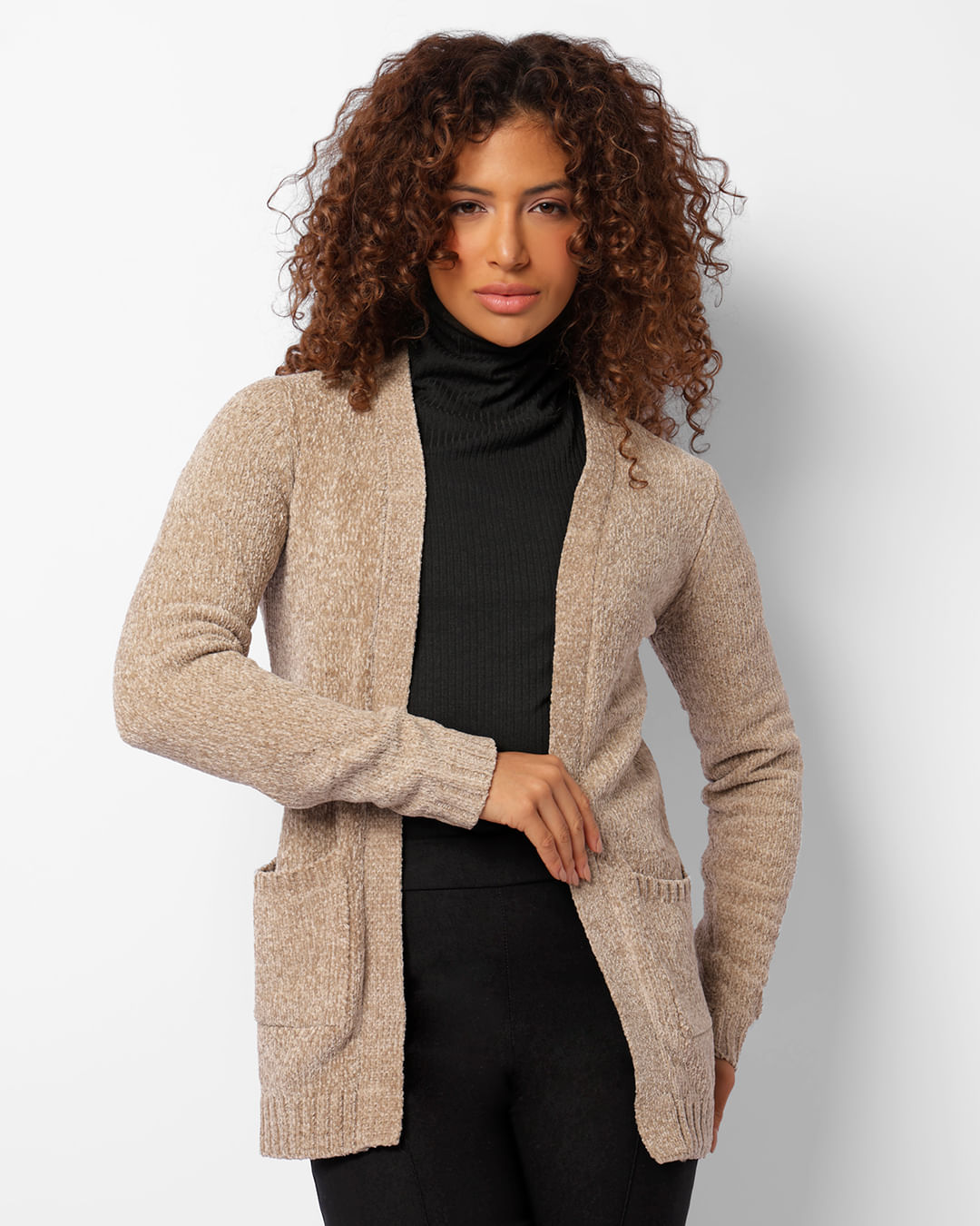 Cardigan-Chenille-C03-Cbolso---Bege-Escuro