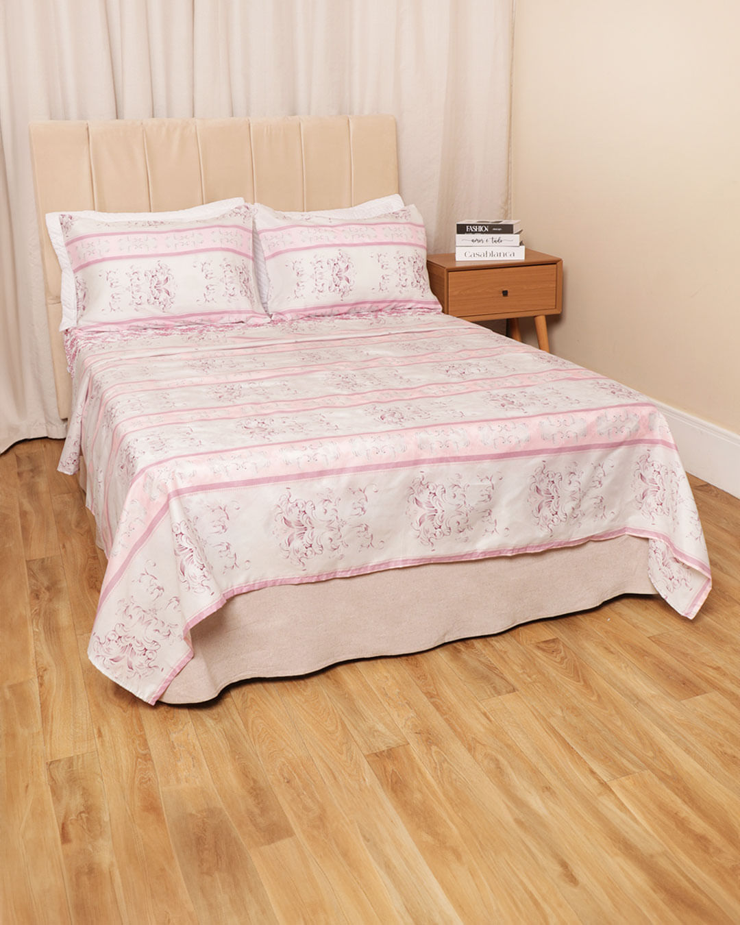 Jogo-Ac2003-Microfibra-Casal-4pcs---Rosa-Geometrico