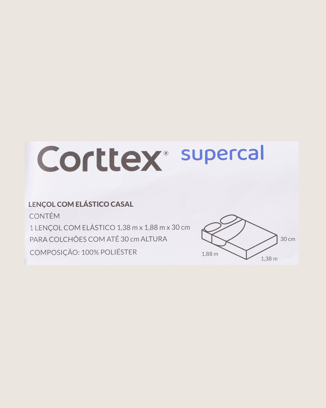 Lencol-Com-Elastico-Casal-Supercal---Cinza-Xadrez