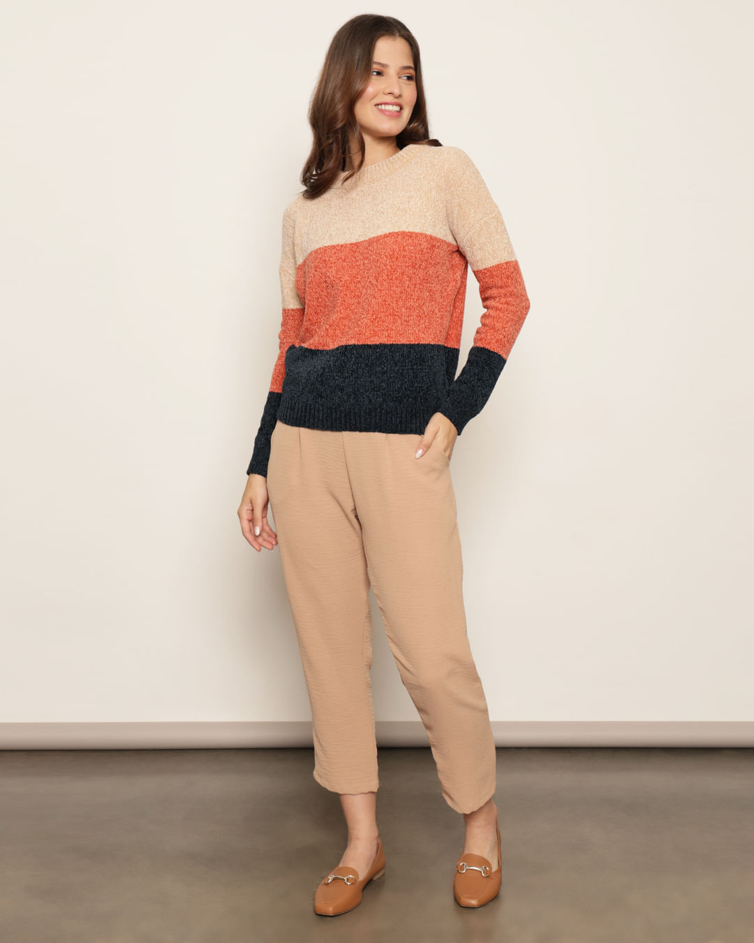 Sueter-Chenille-6871-Listra-Bege---Bege-Claro