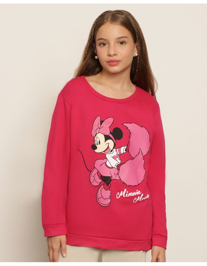 Blusa-Mol-Ch37464-Fc-Gc-Minnie--F1016---Rosa-Escuro