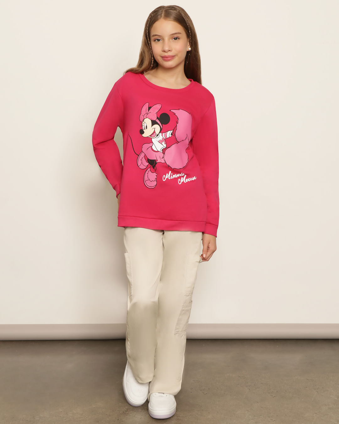 Blusa-Mol-Ch37464-Fc-Gc-Minnie--F1016---Rosa-Escuro