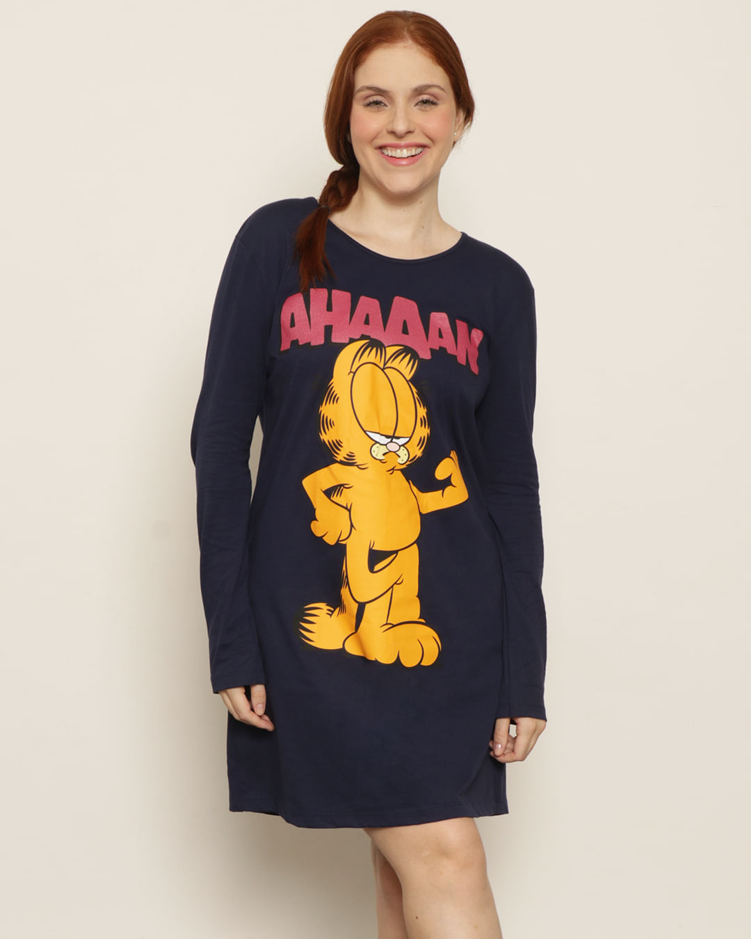 Camisola-Ml-Garfield-13523---Marinho