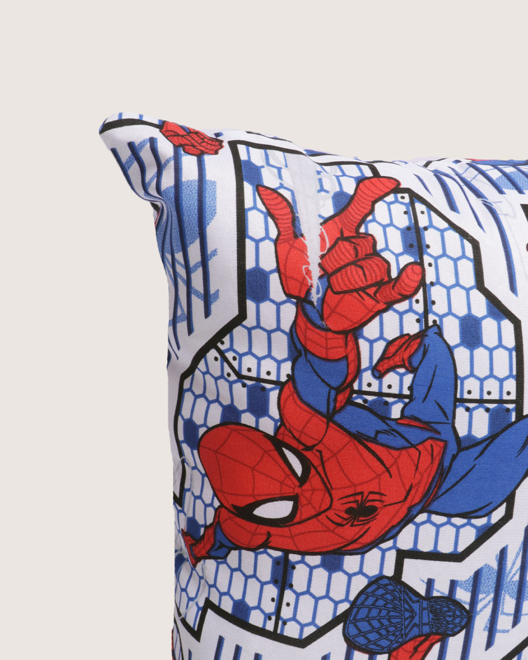 Almofada-Spider-Man-Blocks---Azul-Medio