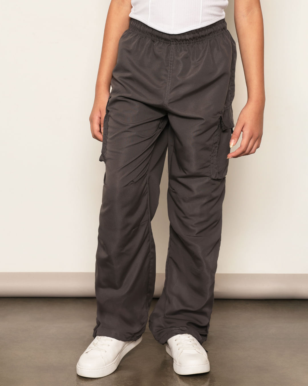 Calca-2023340-Cargo-Tactel-F1016---Cinza-Escuro