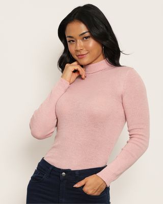 Blusa-Tricot-Gola-Alta---Rosa-Claro