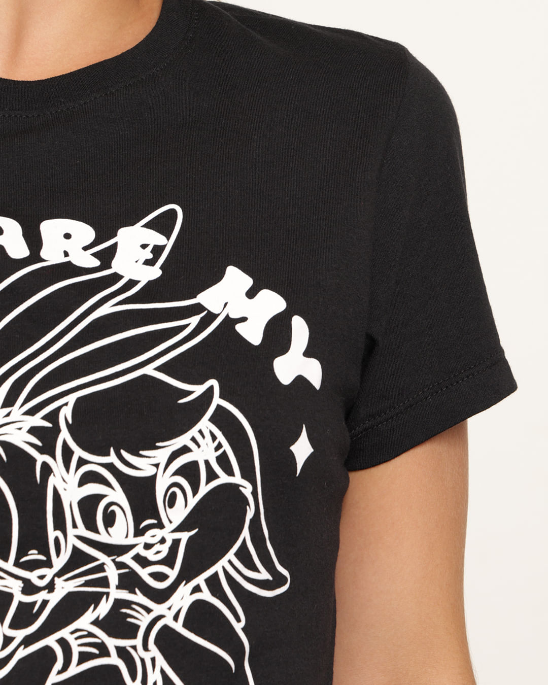 Camiseta-23180-Pto-Pgg-Looney-P11---Preto