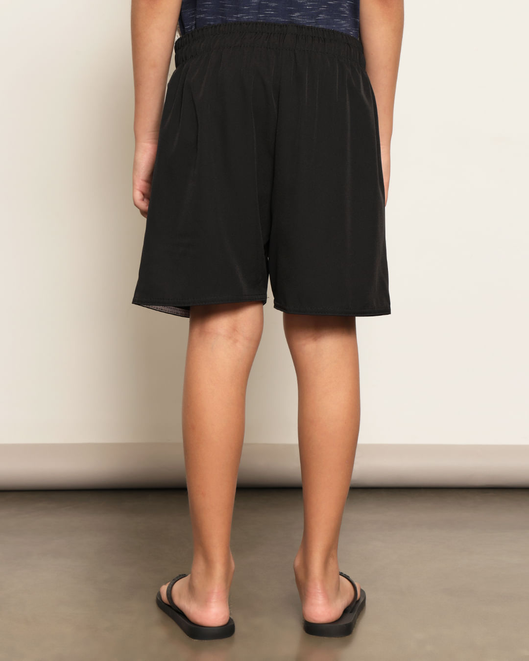 Shorts-Juv--Praia-Liso-Preto-Ref21739---Preto
