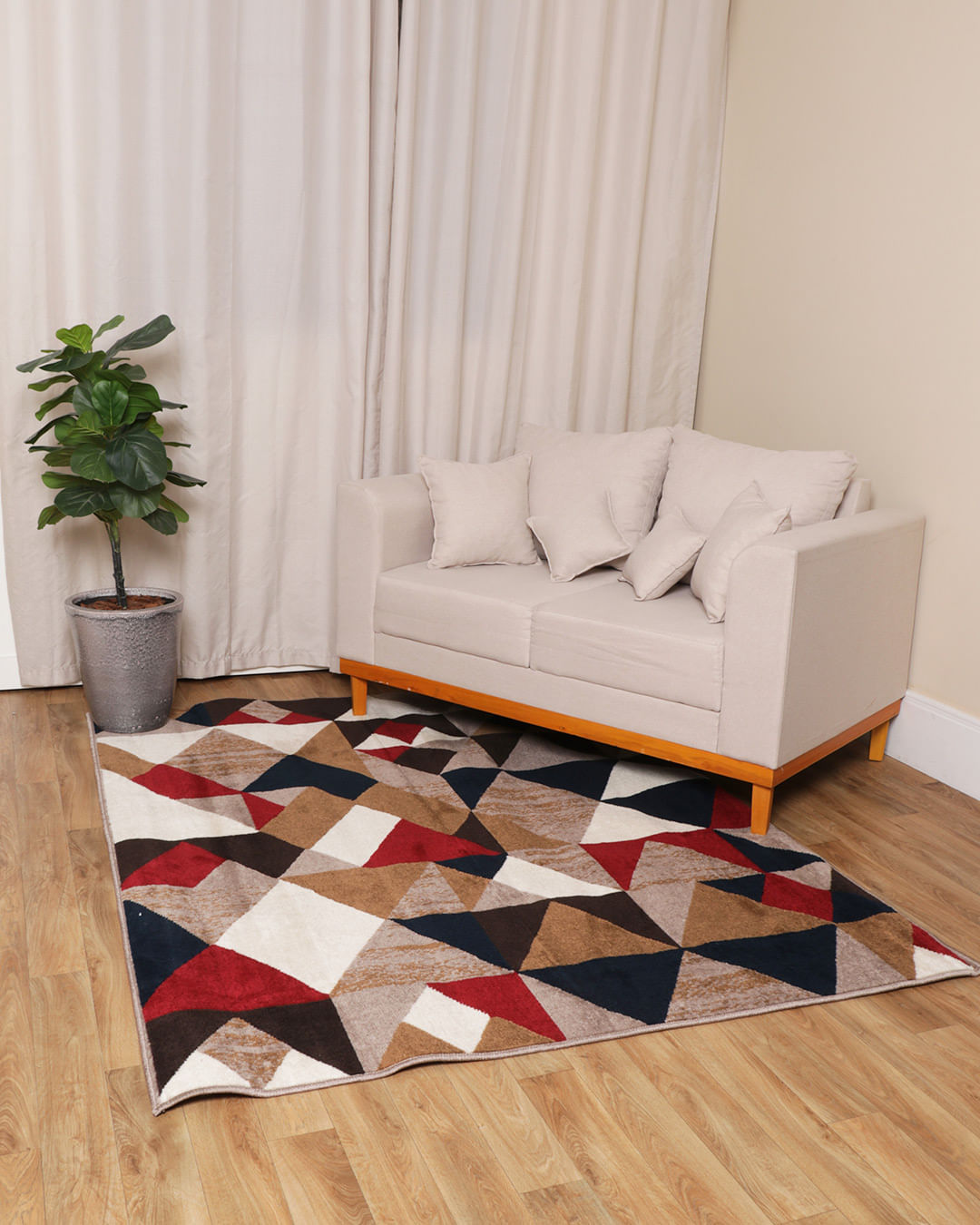 Tapete-Ren-Vintage-150x200-Taupe---Marrom-Claro