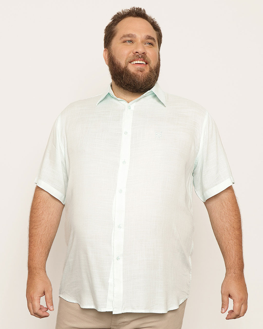 Camisa-Mc-Linho-Verde-25-Plus---Verde-Medio