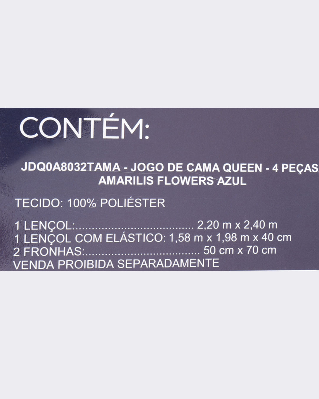 Jogo-De-Cama-Queen-Amarilis-Flowers---Azul