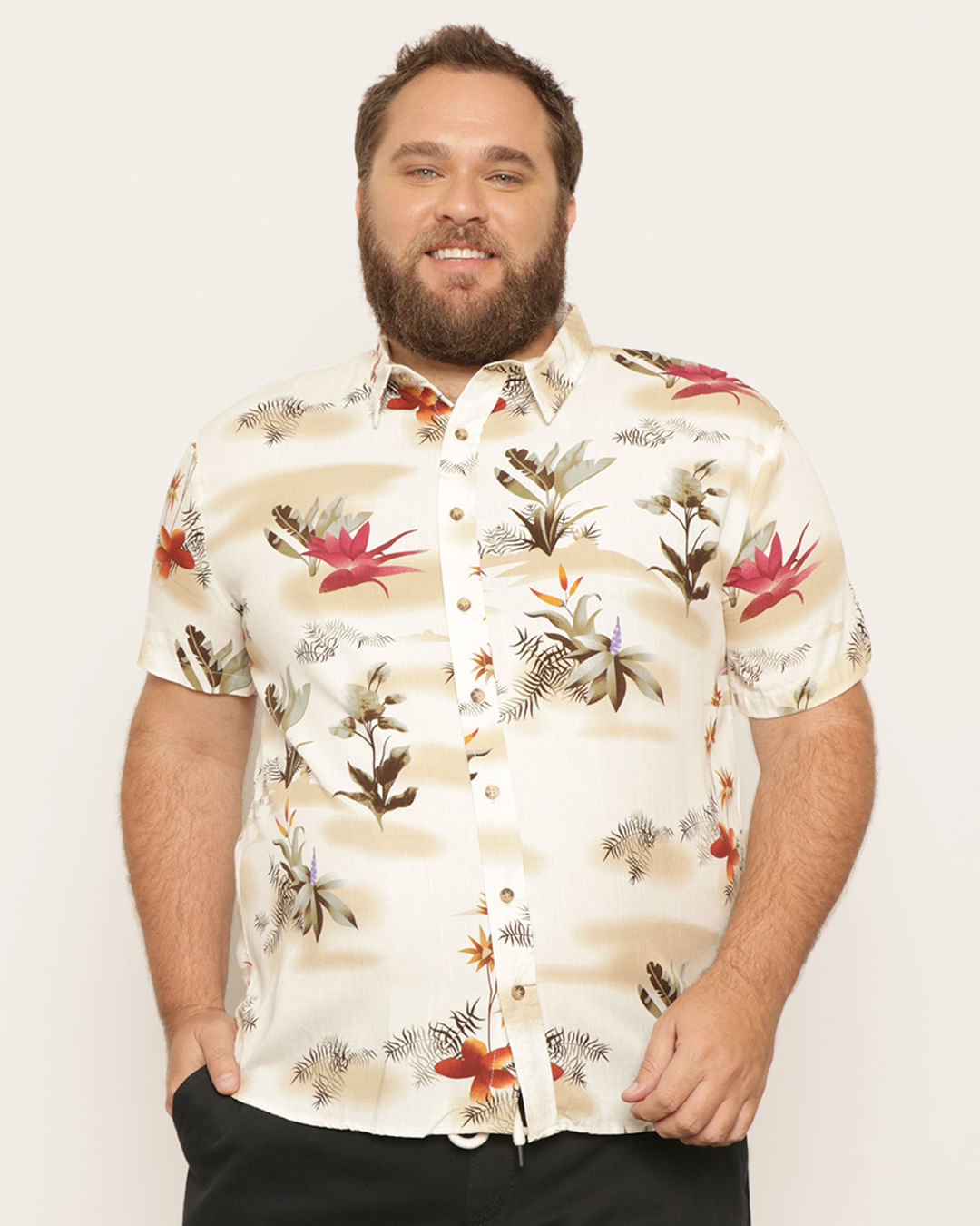 Camisa-Casual-Viscose-230817---Bege-Claro