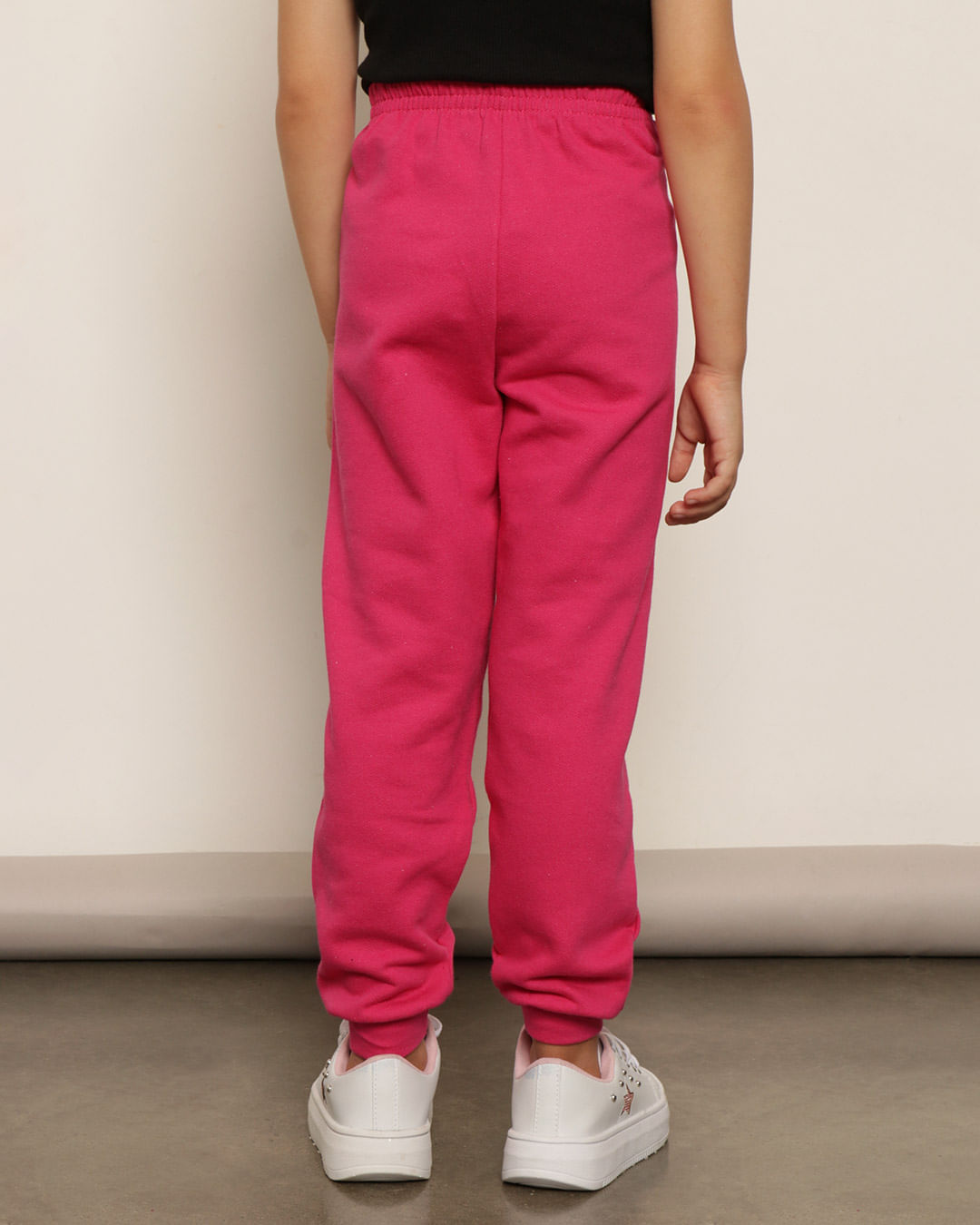 Calca-Moletom-Infantil-Jogger-Sortida-Rosa-Escuro