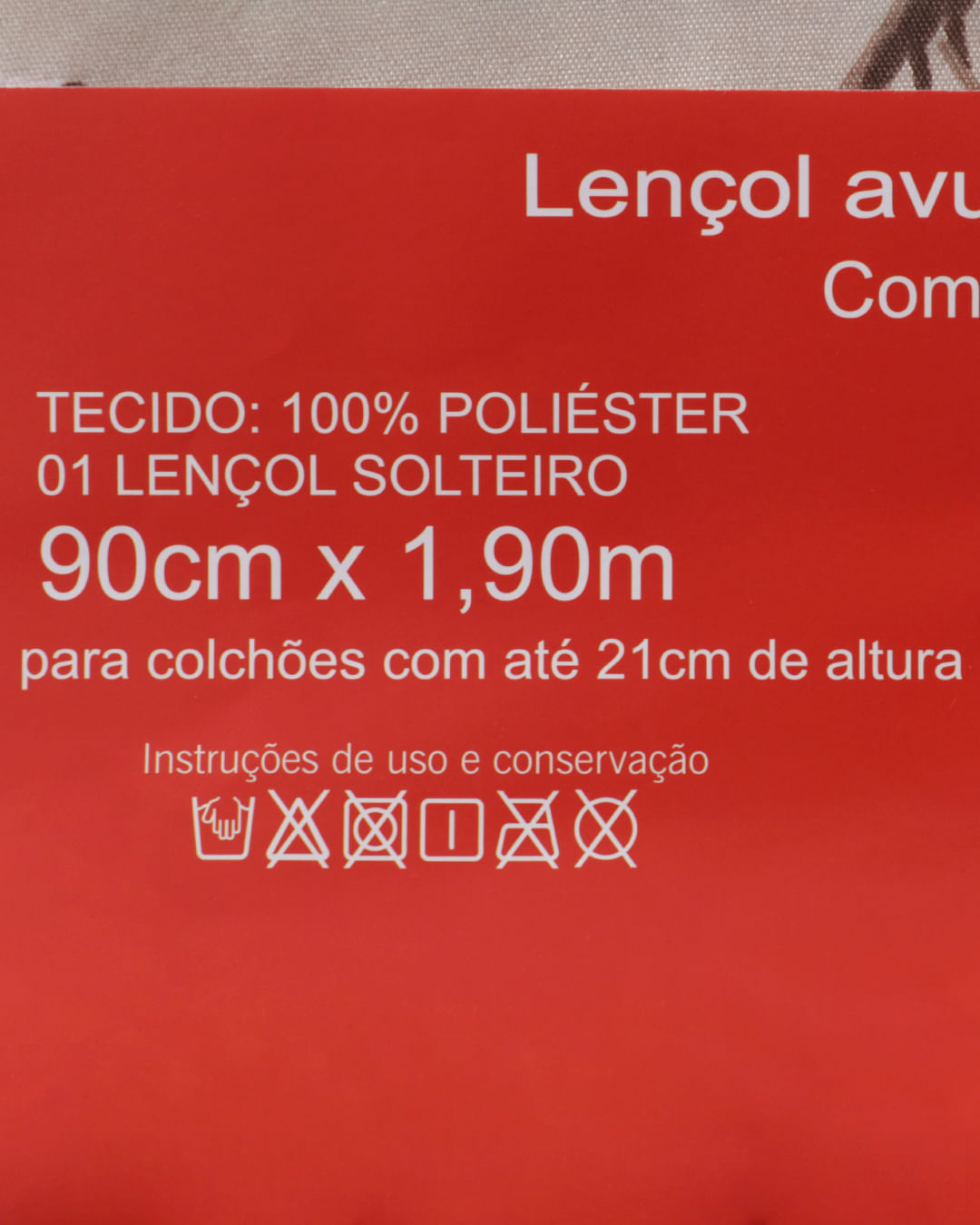 Lencol-Avulso-Solteiro-C-Elast-Romantic---Bege-Floral