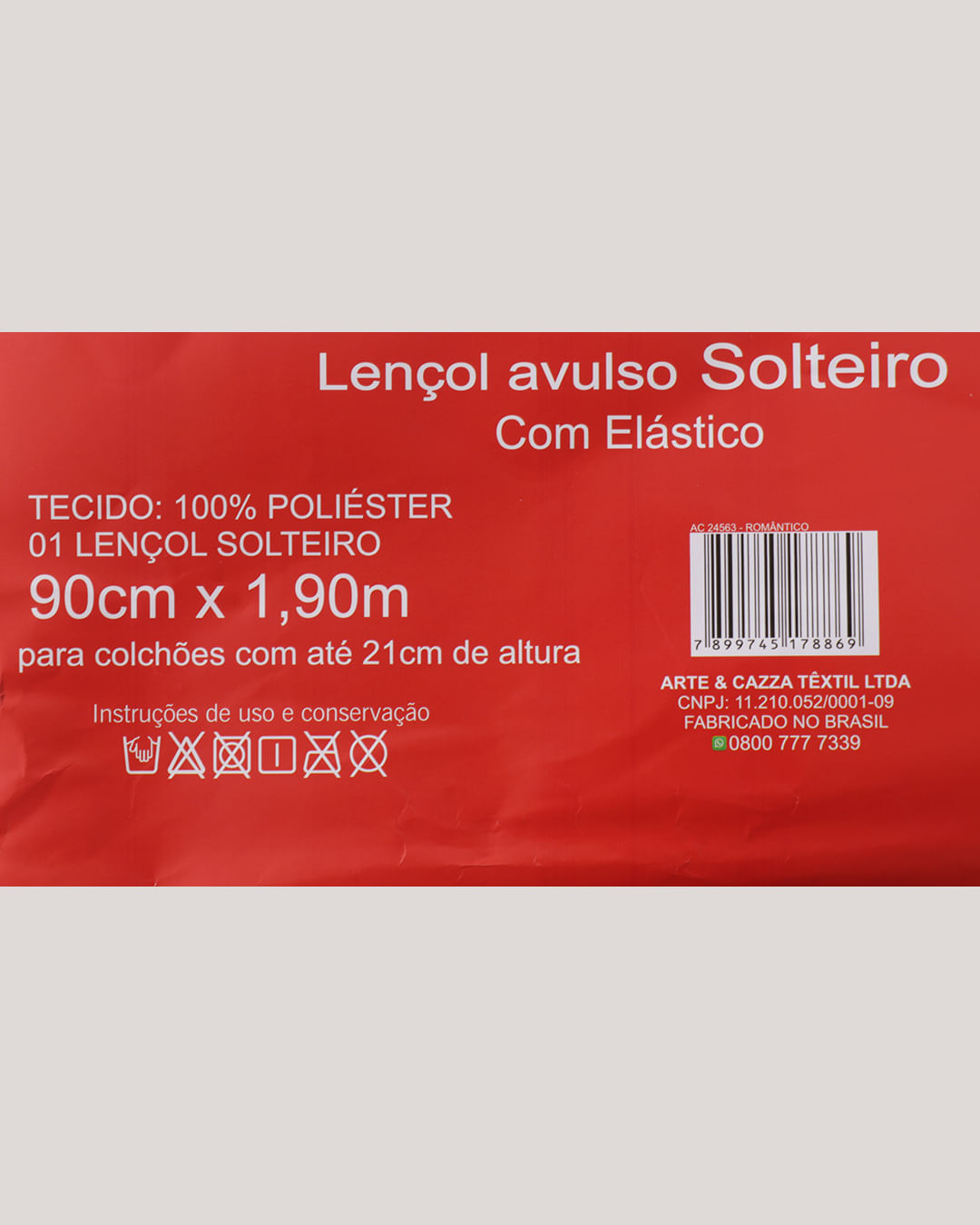 Lencol-Avulso-Solteiro-C-Elast-Romantic---Rosa-Floral