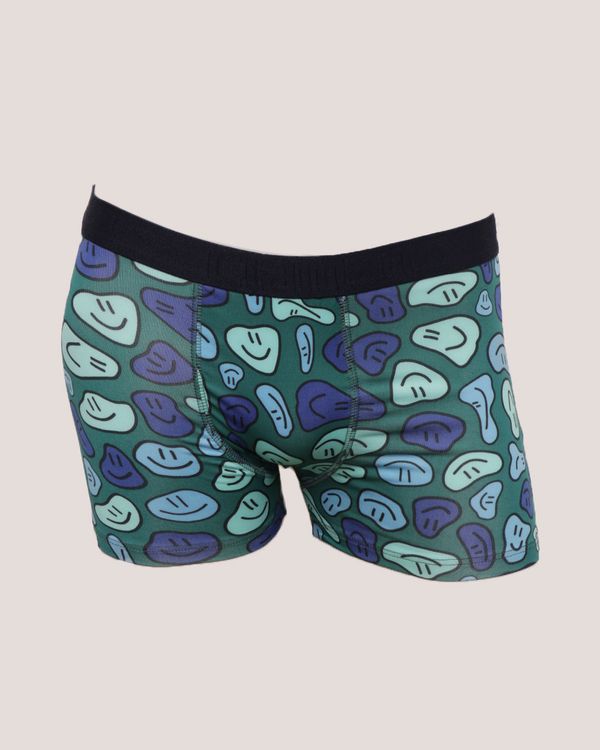 Cueca Juvenil Boxer Estampa Sortida Verde 12