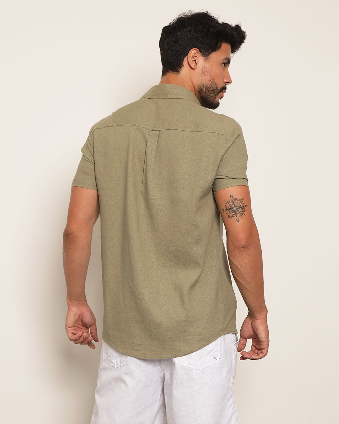 Camisa-Mc-Linho-Sort-210488-Cx-A---Verde-Outros