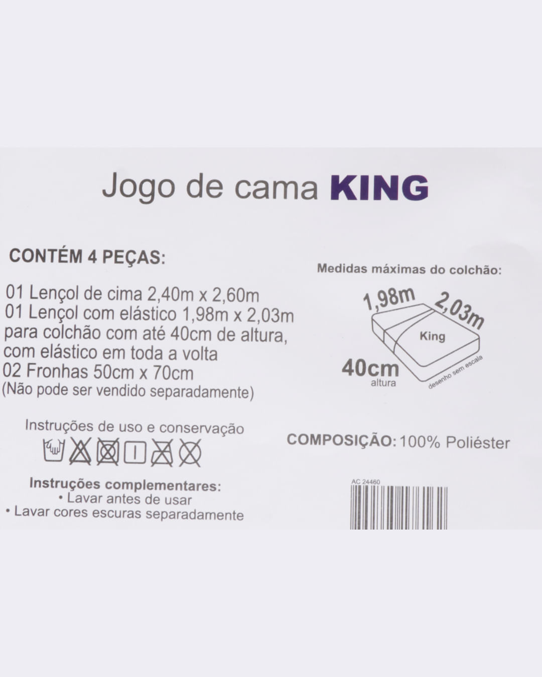 Jogo-Microfibra-King-4pcs---Amarelo-Claro