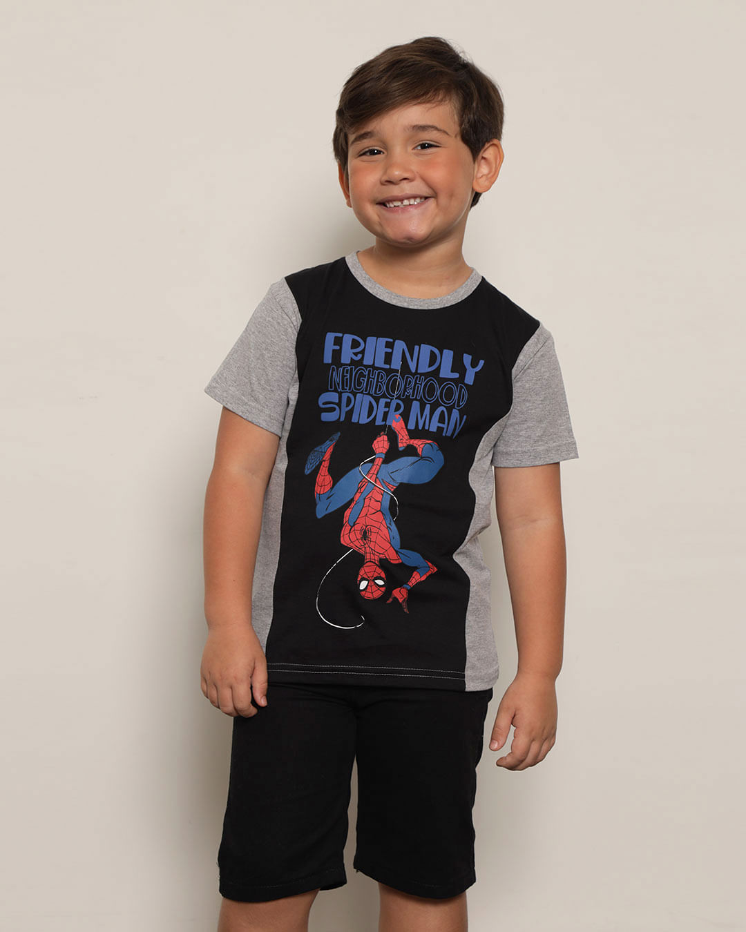 Camiseta-T38858-Mc-M-410-H-Aranha---Mescla-Medio