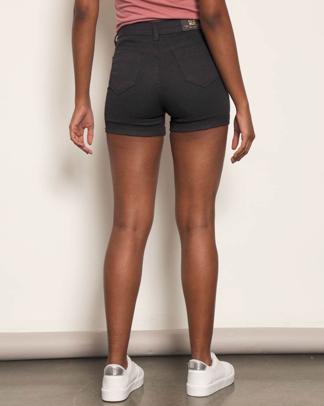 Shorts-Jeans-Barra-Dobrada-Black---Black-Jeans-Escuro