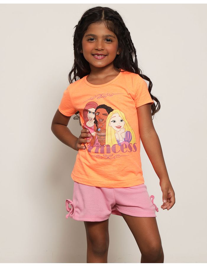 Blusa-Ch34298-Mc-Princesas-F-410---Laranja-Claro