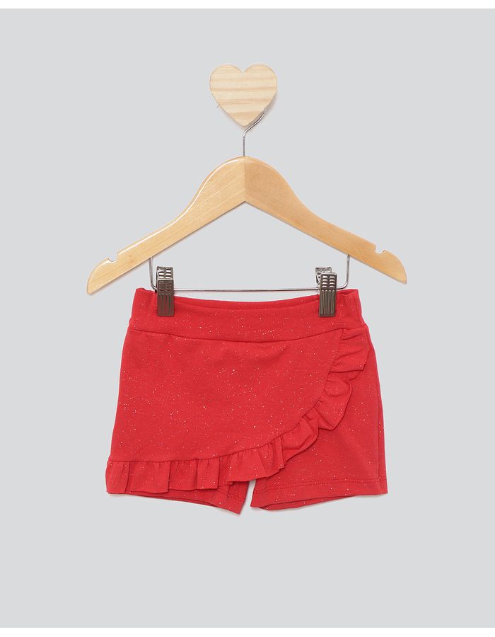 Saia-Short-30124--Gliter-1-Bab-Red-F13---Vermelho-Claro