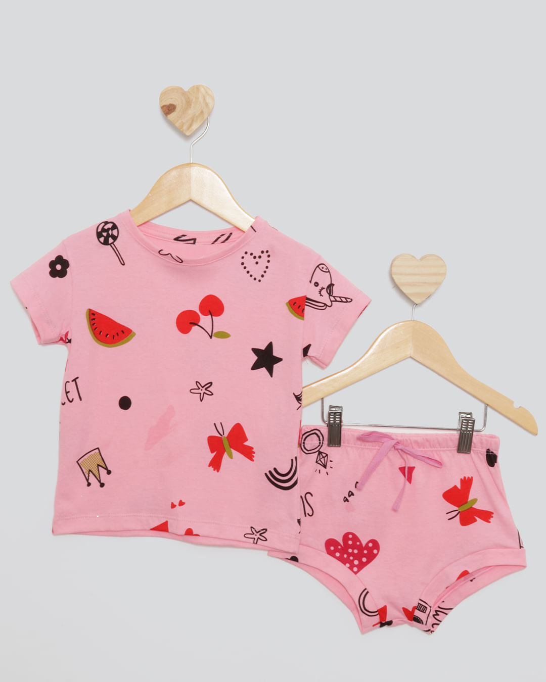 Pijama-Mc-Bba-Icones-1180b---Rosa-Medio