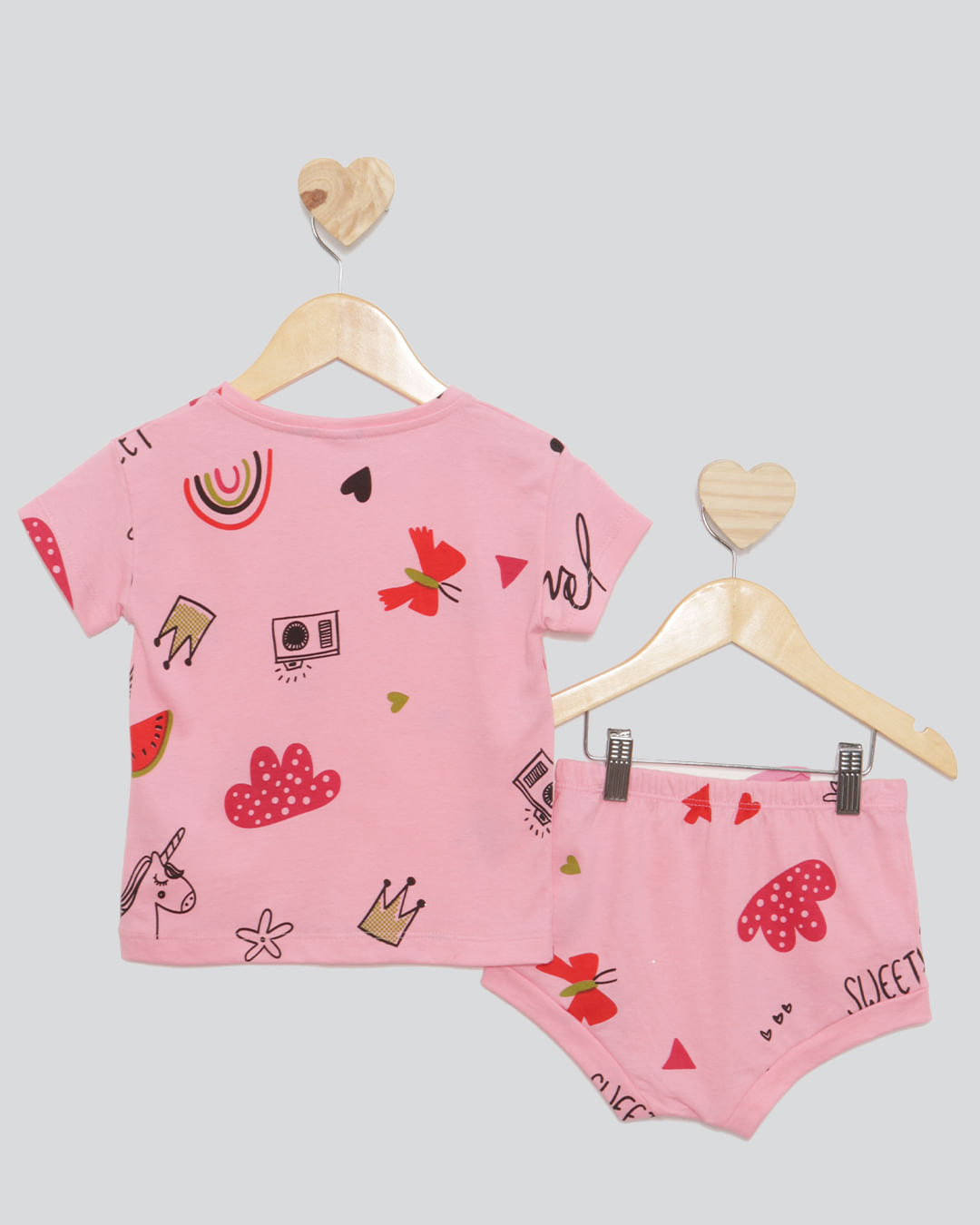Pijama-Mc-Bba-Icones-1180b---Rosa-Medio