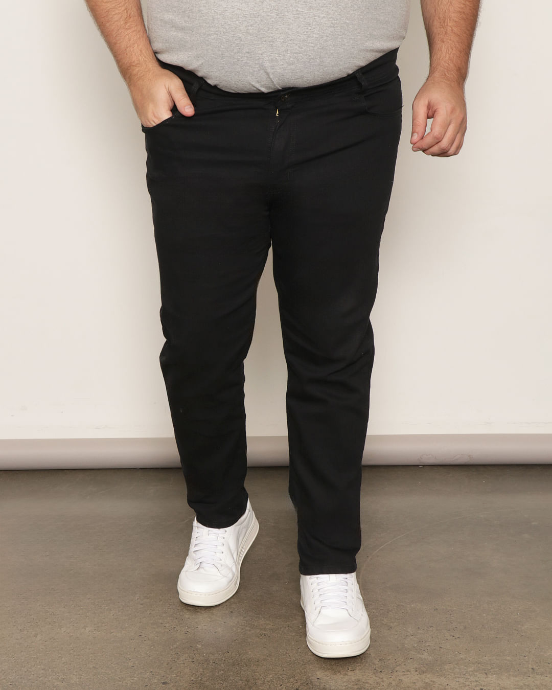 Plus Size Big And Tall Skinny Fit Jeans Calça Jeans Plus Size