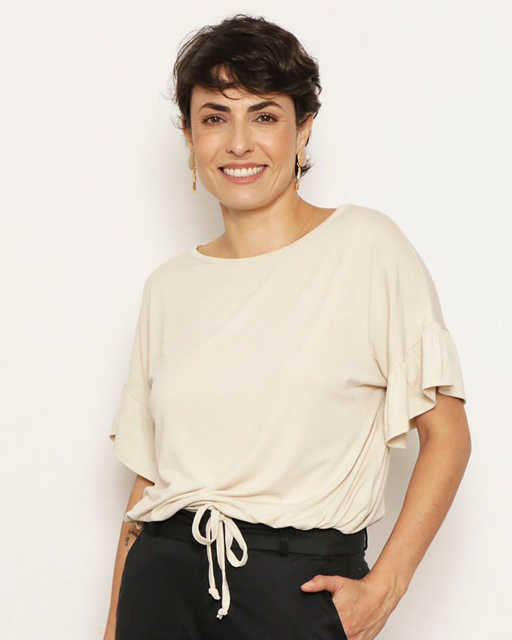Blusa-Bl10609-Visco-Mga-Babado-Bajuste---Bege-Medio