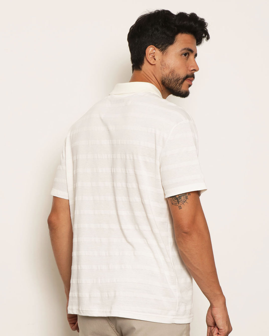 Polo-100001092-Hiden-Button-Off-White---Off-White