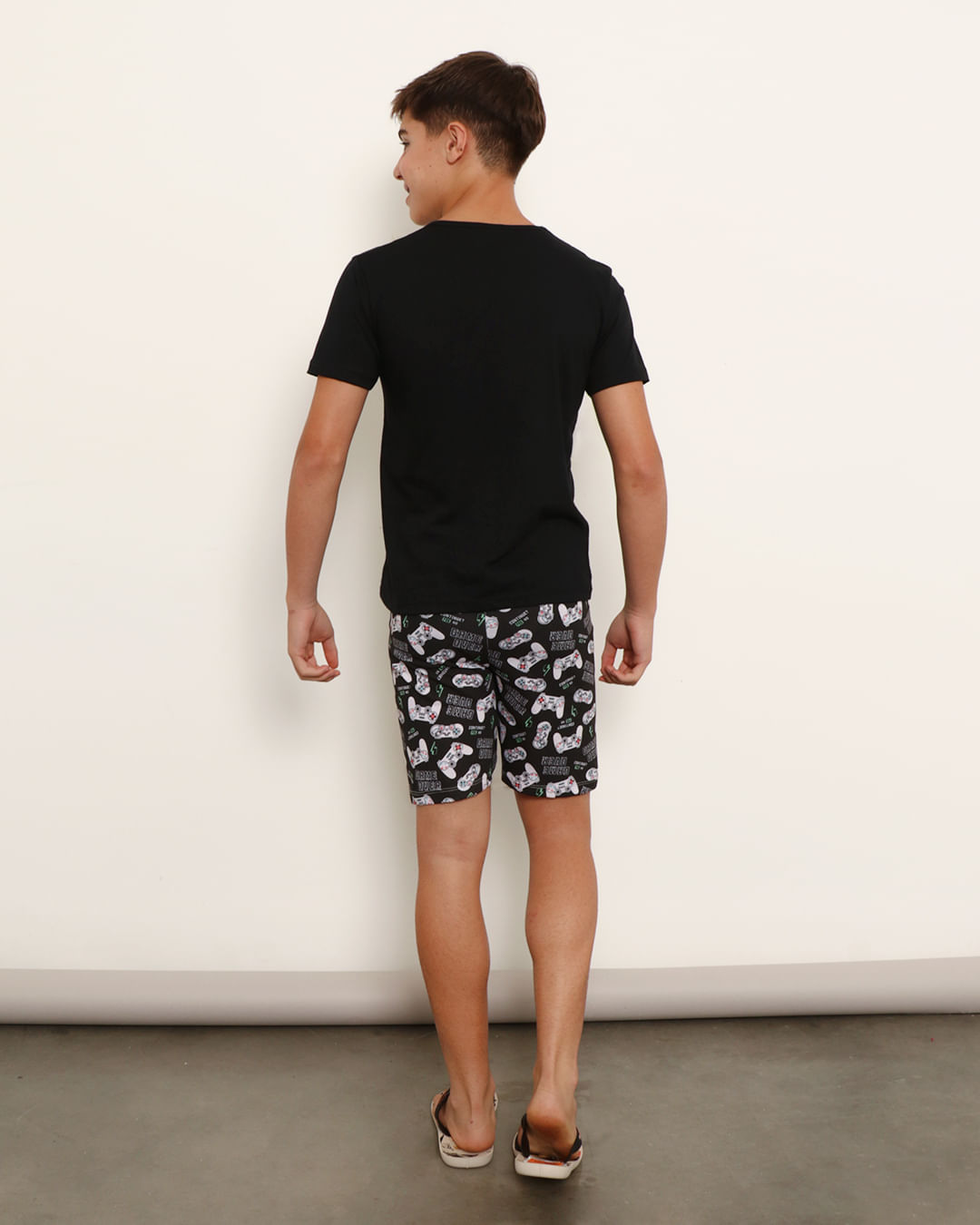 Pijama-Juvo-Goall---Preto