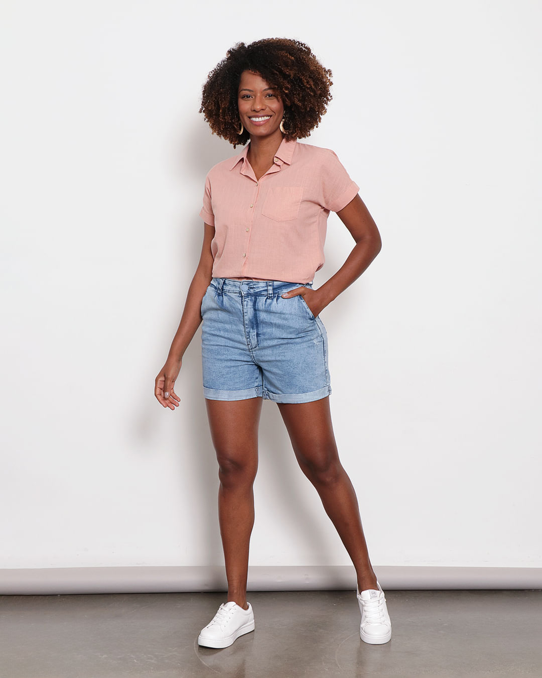 Camisa-410561-Slub-Mc---Rosa-Medio