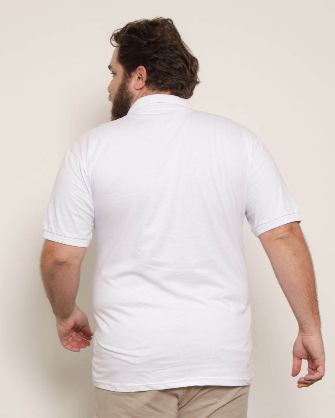 Polo-Ib15871-Listrada-Bcoamare-Plus---Branco-Outros