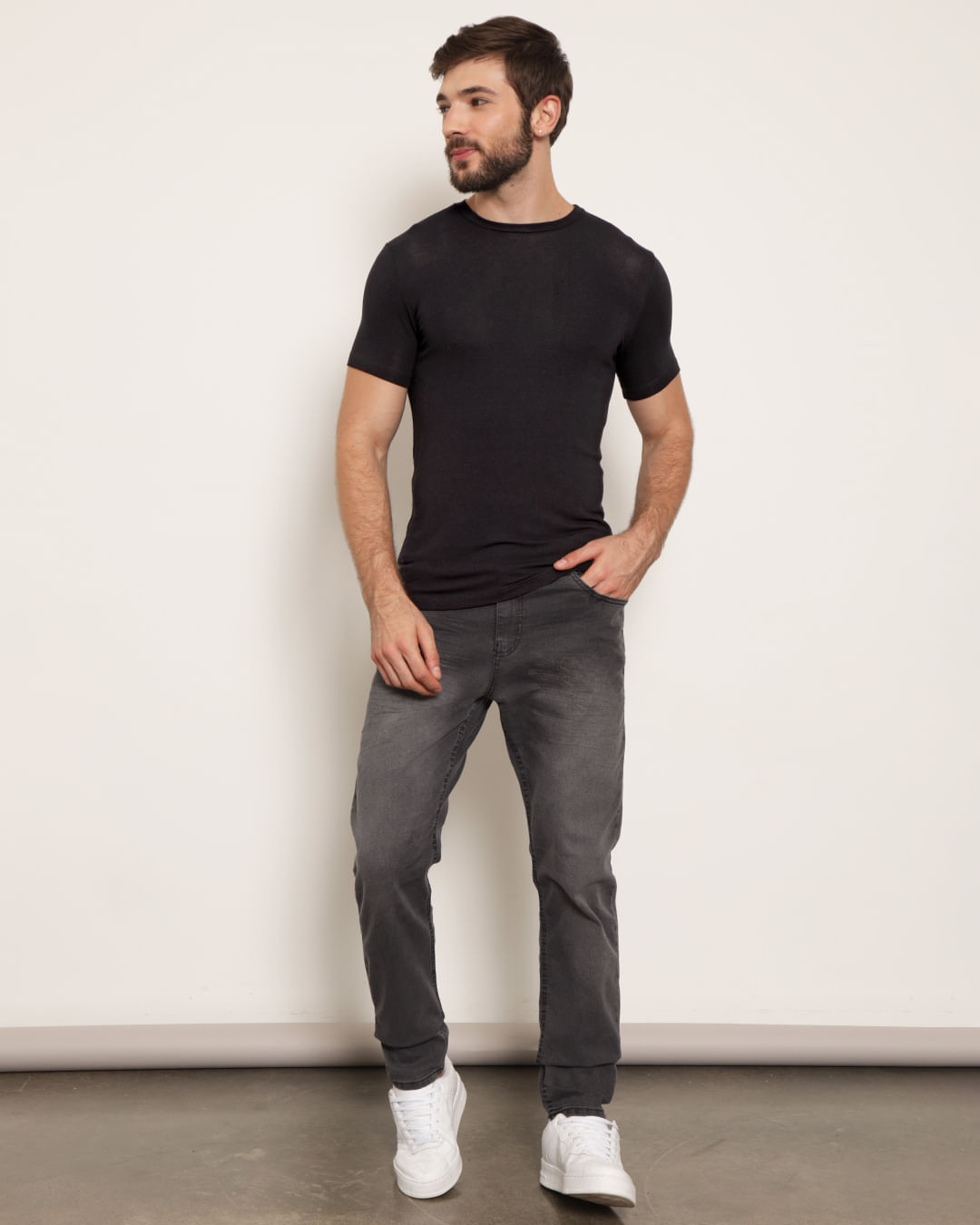 Camiseta-Lisa-Bassi-Ref389-Preto-Pgg---Preto