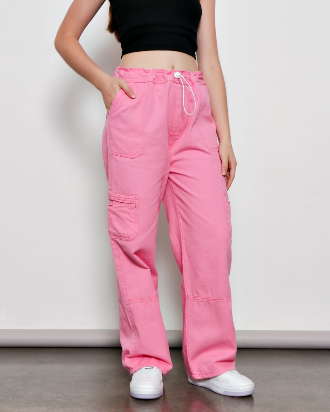 Calca-Wide-Leg-Cargo-Stopper-Ros-F1016---Rosa-Escuro