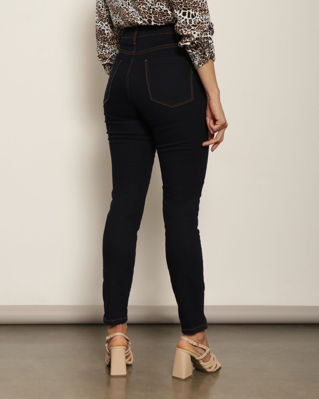 Calca-39323-Skinny-C-Ziper-Azul-Carbono---Blue-Jeans-Escuro