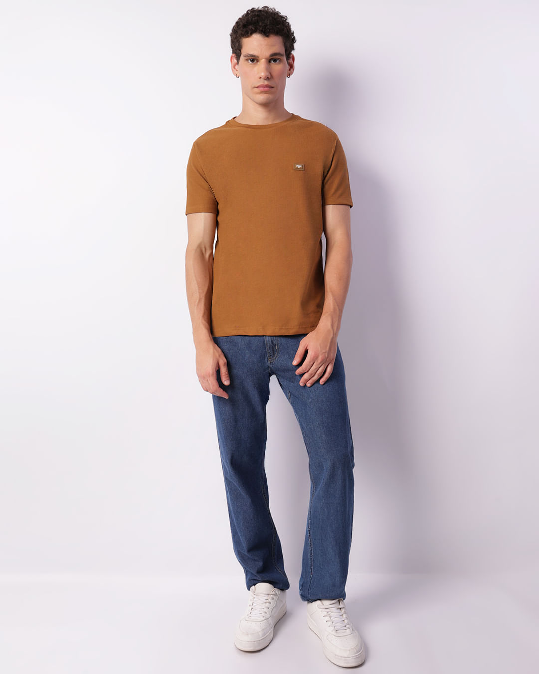 Camiseta-Urb-Fash-Bas-P1444-Ocre---Marrom