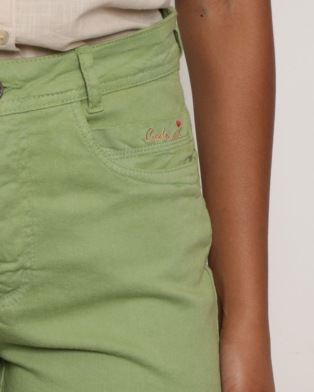 Short-10878-B-Srj-Fem-Ad---Verde-Medio