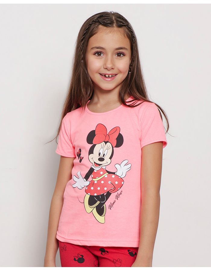 Blusa-Ch36075-Minnie-Neon-Mc-F-410---Rosa-Neon