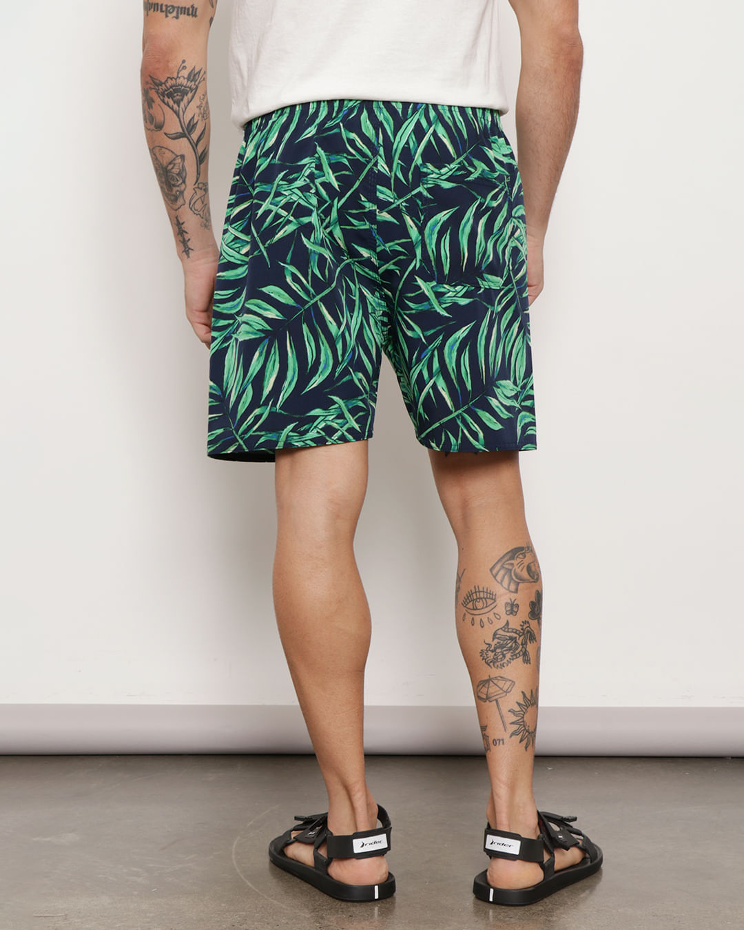 Berm-Tac-elast-Est-21102-Sort---Marinho-Floral