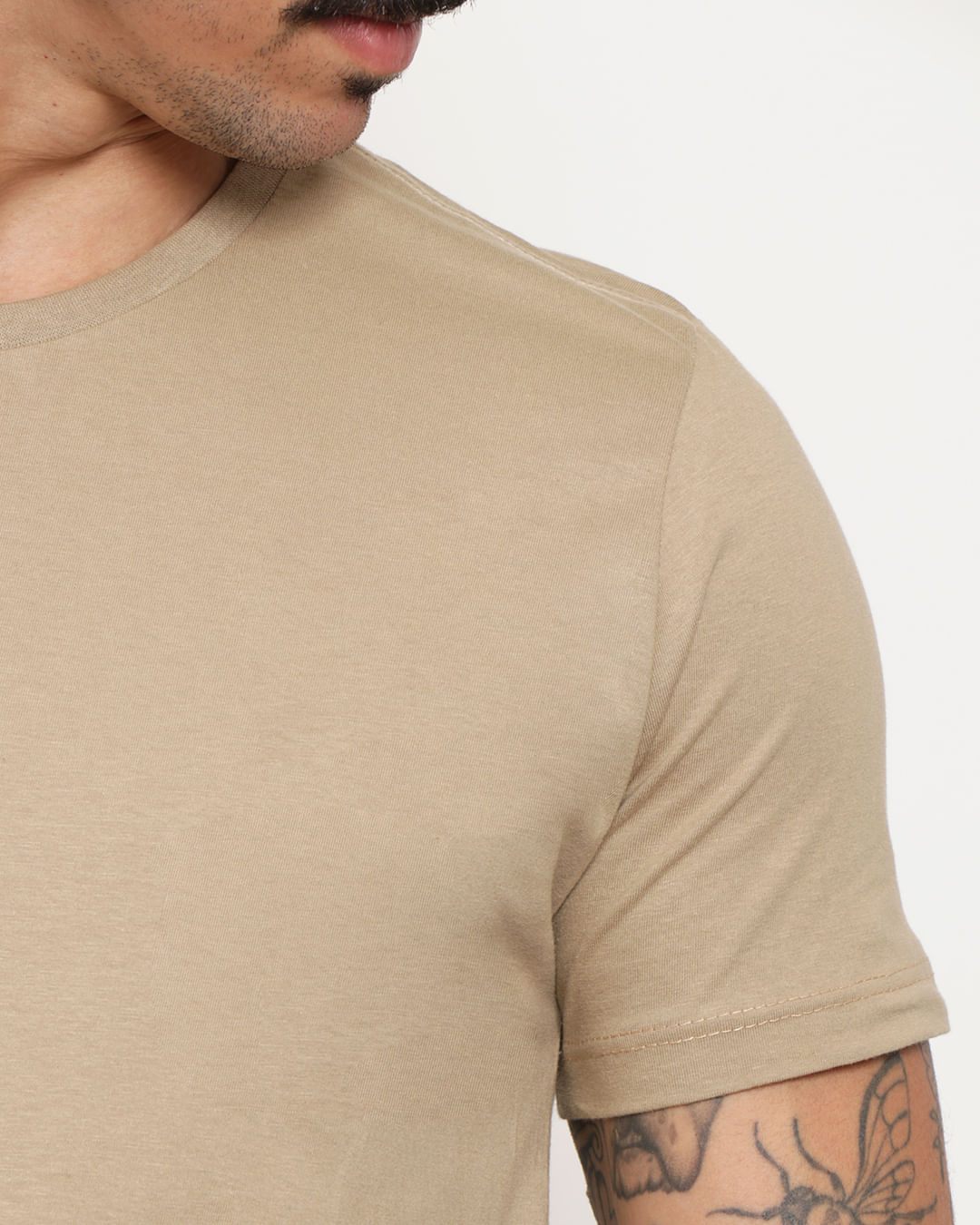 Camiseta-Basic-Mc-Bege-Medio-Pgg---Bege-Medio