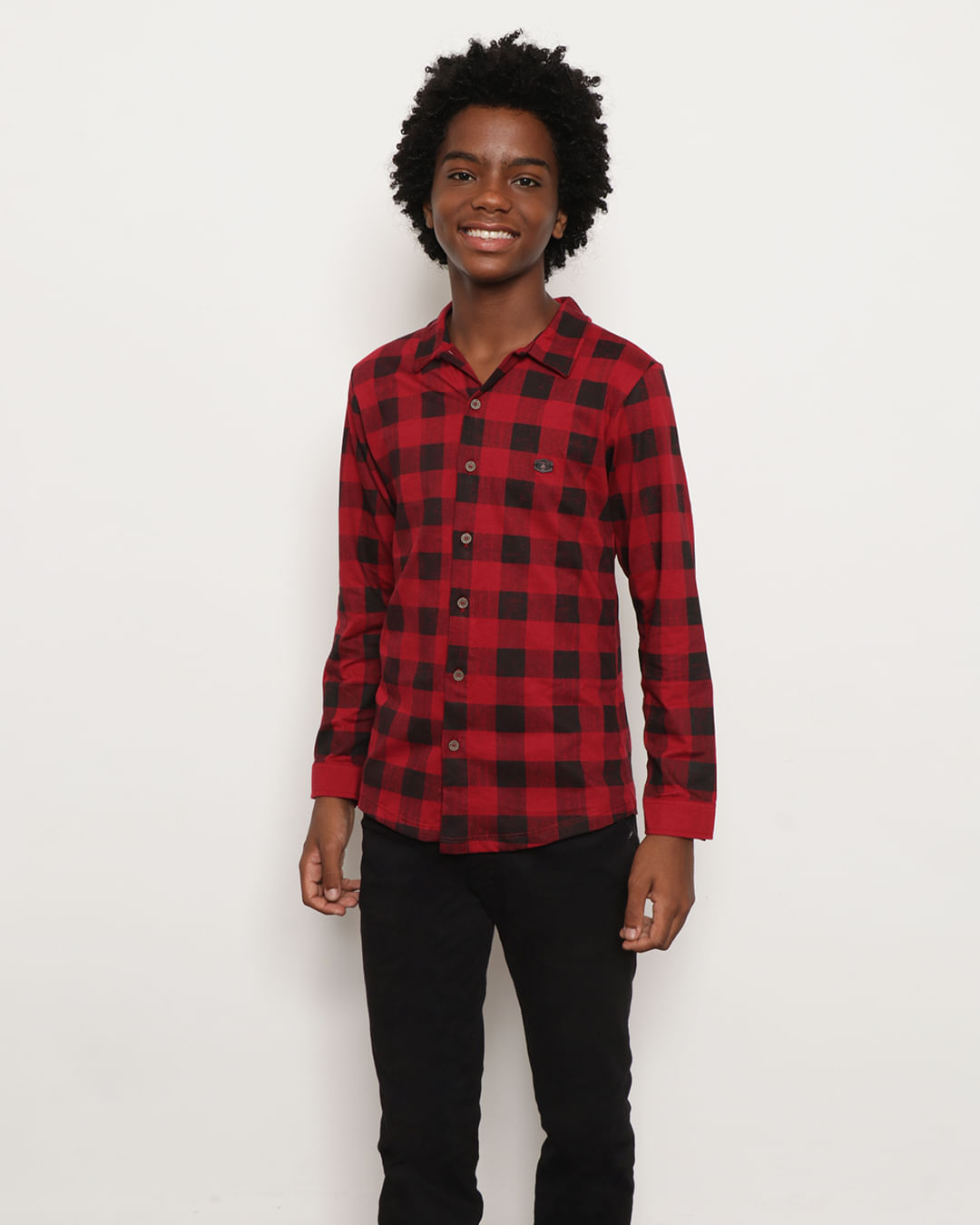 Camisa-Tr132-Ml-M-1016-Xadrez-Vermpto---Estampado-Xadrez