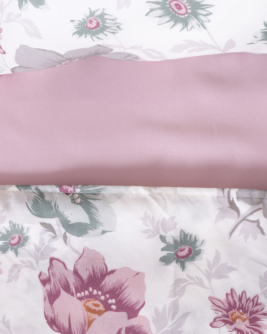 Jogo-De-Cama-Solteiro-Micro----3-Pecas---Rosa-Floral