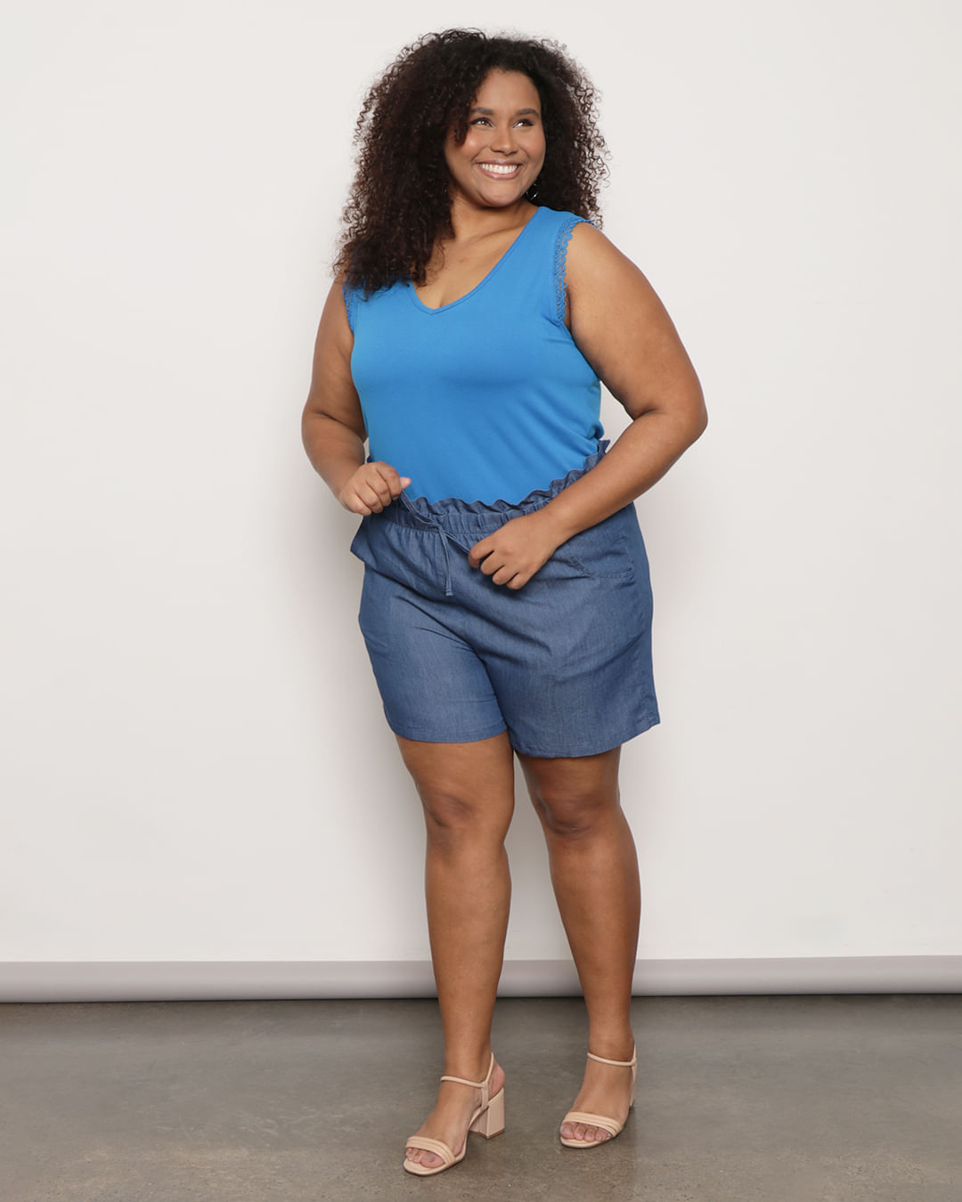 Short-230468-Jns-Clochard-Fem-Tg---Blue-Jeans-Medio