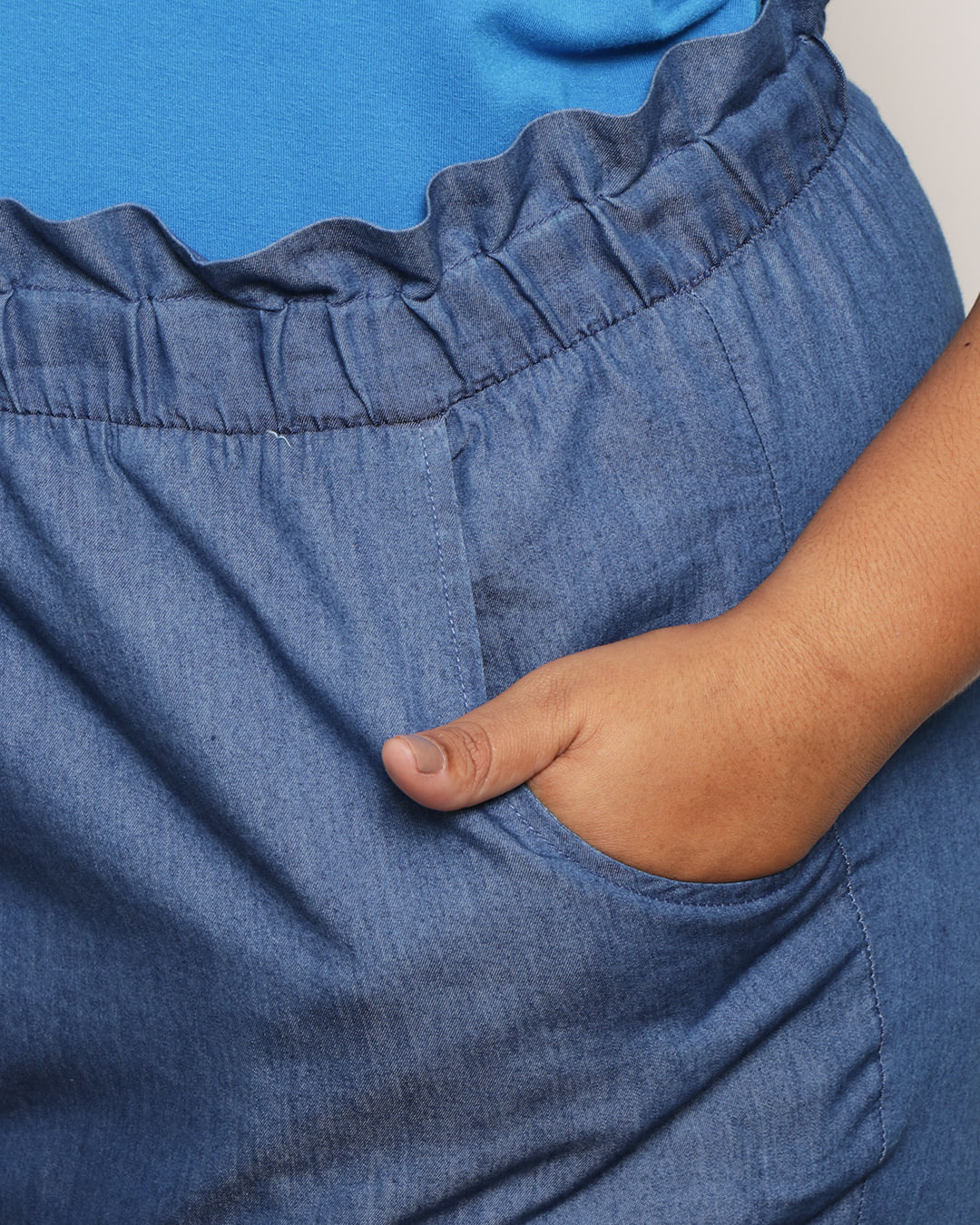 Short-230468-Jns-Clochard-Fem-Tg---Blue-Jeans-Medio