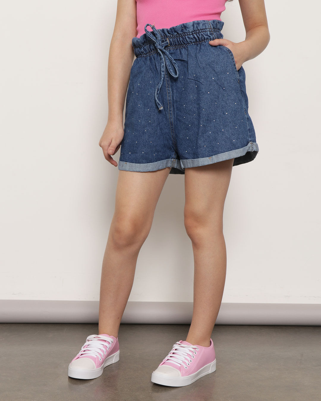 Shorts-Elast--5051-Brilho-Lm-F-1016---Blue-Jeans-Medio