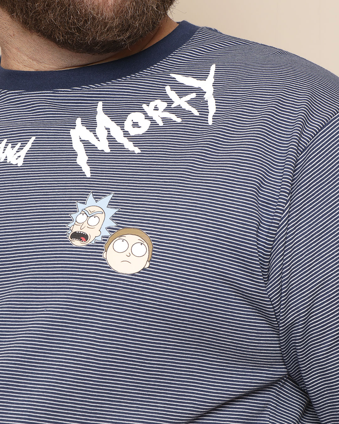 Camiseta-Rmorty-T38621-Marin-Plus---Marinho