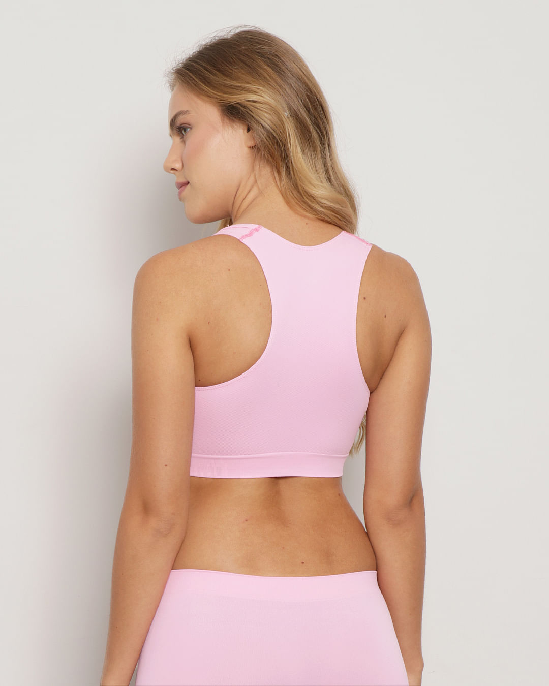 Top-Nadador-Sem-Costura-5600---Rosa-Medio