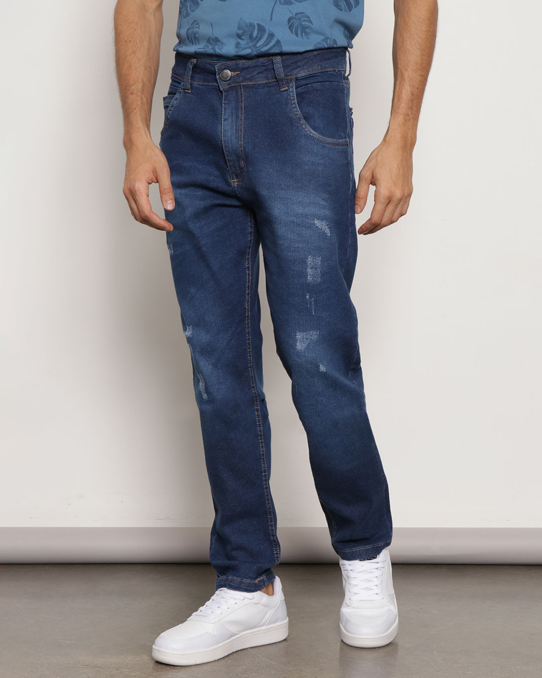 Calca-Jns-Ctp-Slm-Aze-Premium---L2306---Blue-Jeans-Escuro